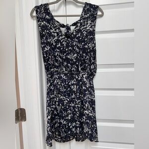 Joie Navy Silk Dress